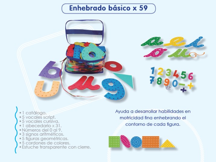 Enhebrado Bsico x 59